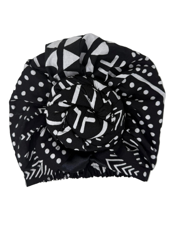 Yacine Satin Lined Instant Headwrap - Gaarmi