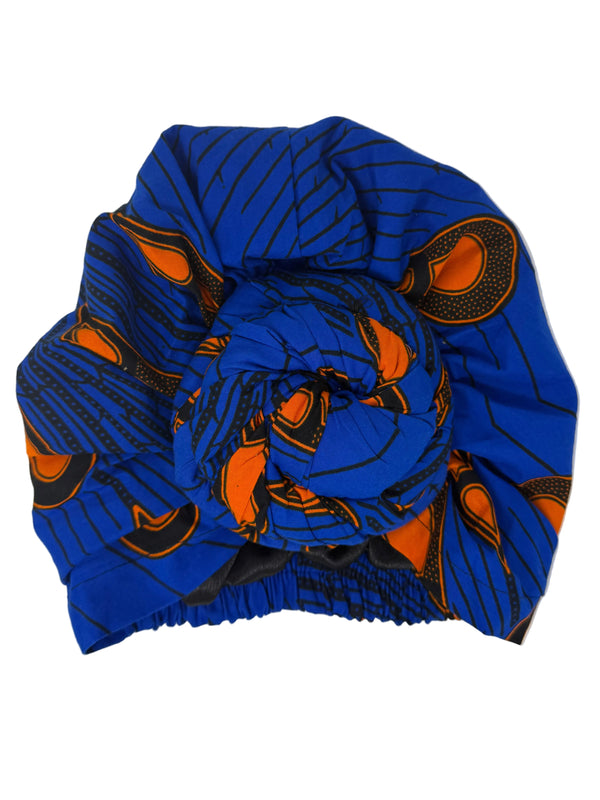 Ndira Satin Lined Instant Headwrap - Gaarmi
