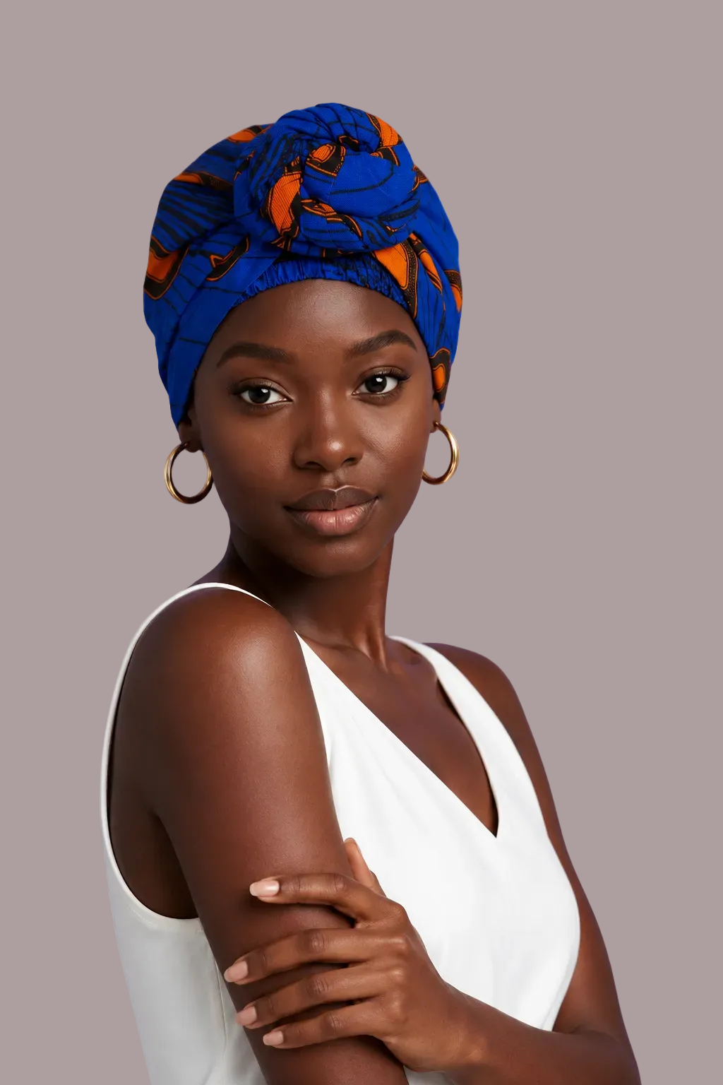Ndira Satin Lined Instant Headwrap 2.0
