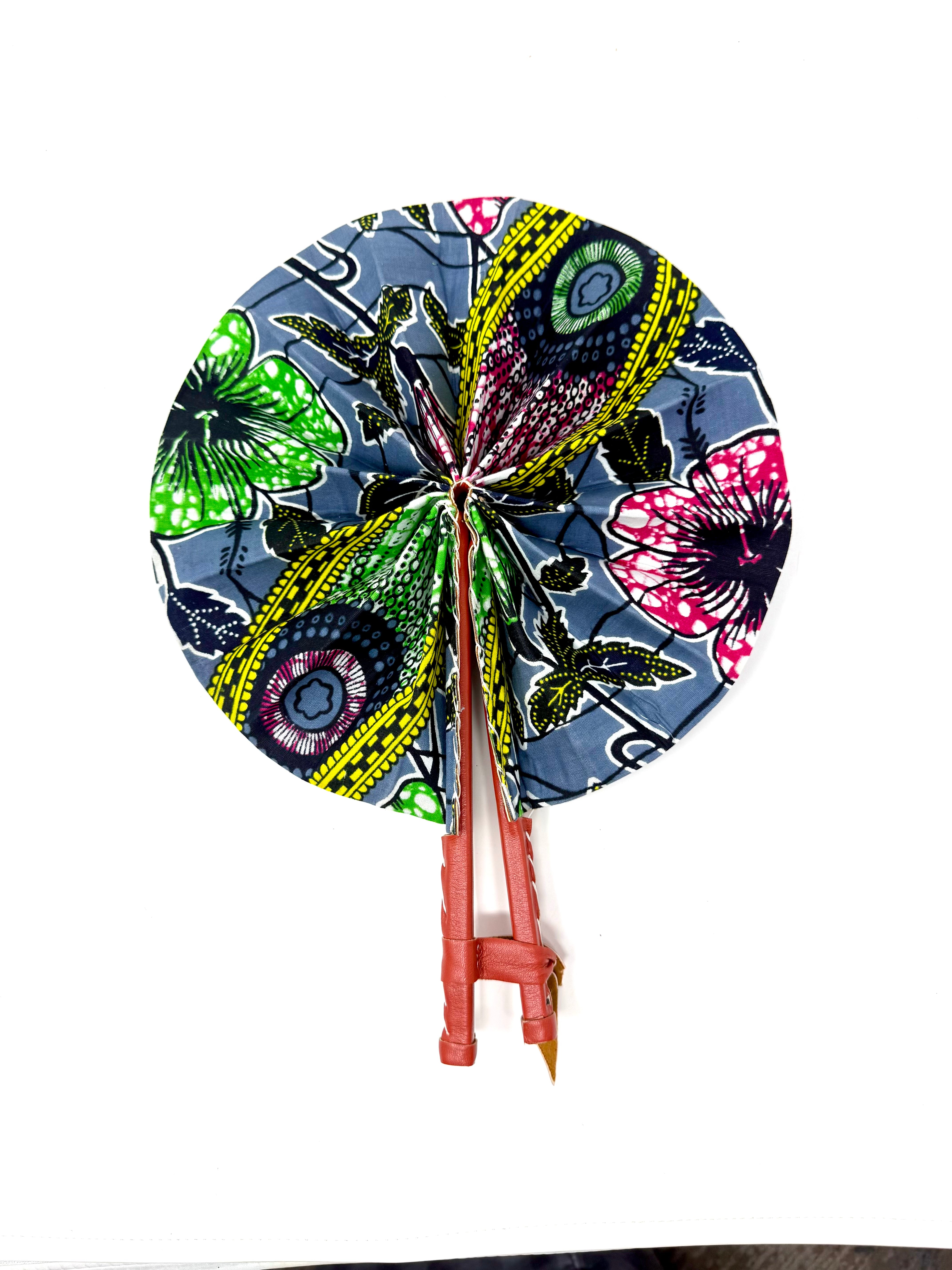 African Print Fan - Gaarmi