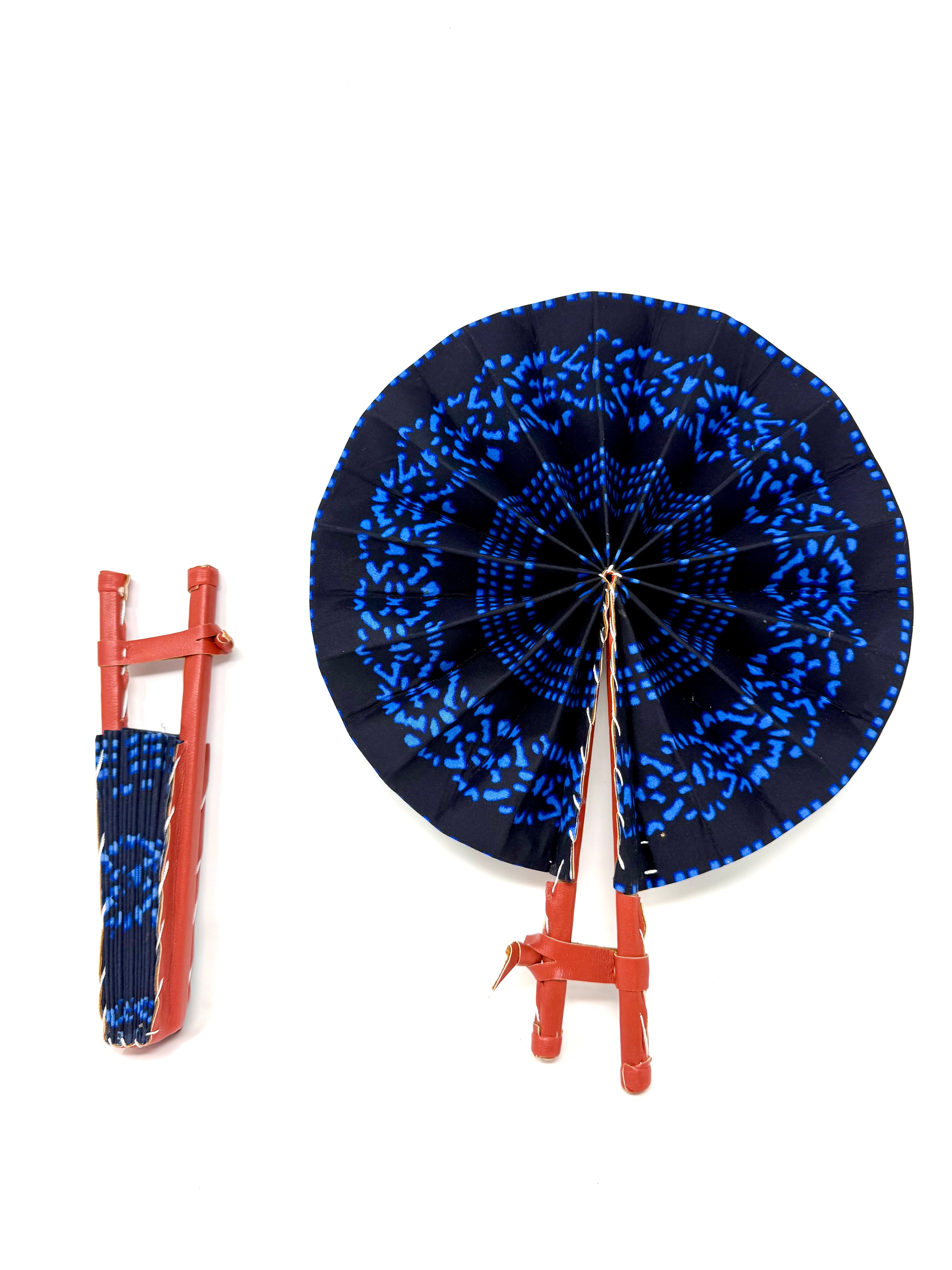 African Print Fan - Gaarmi