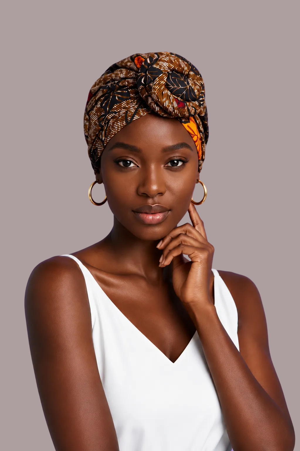Aida Satin Lined Instant Headwrap 2.0