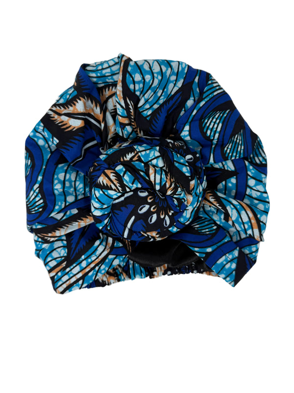Yamai Satin Lined Instant Headwrap - Gaarmi
