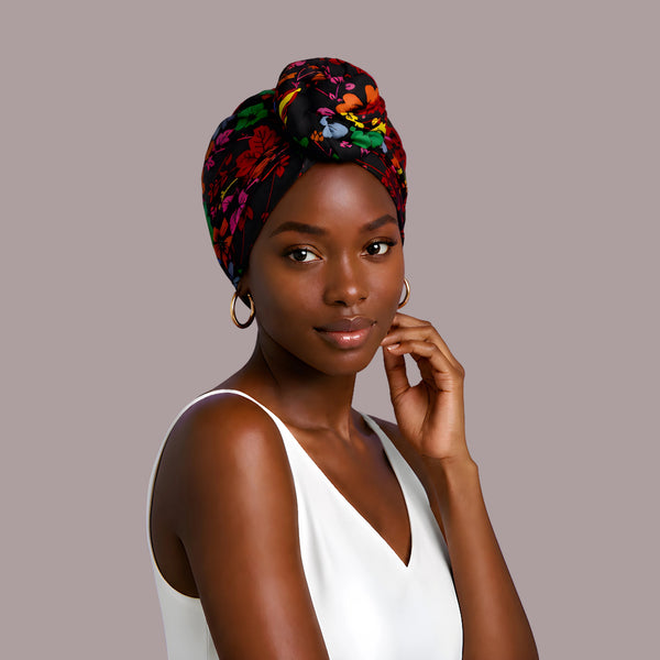 Anta Satin Lined Instant Headwrap - Gaarmi