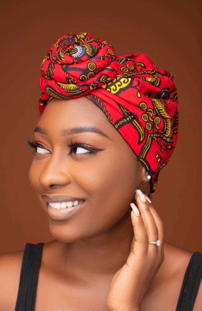Anta Satin Lined Instant Headwrap - Gaarmi