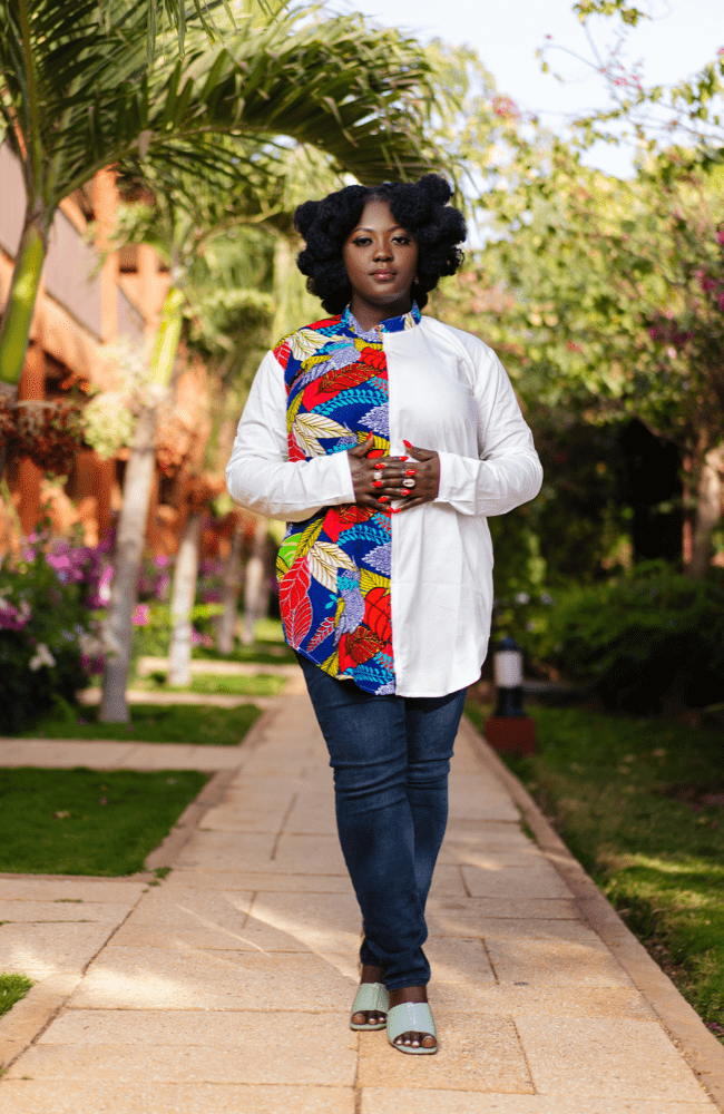 Adama Patchwork Shirt - Gaarmi