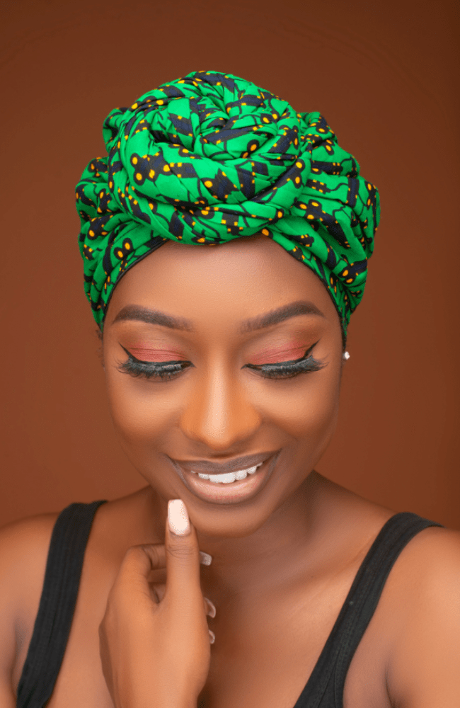 Aby Satin Lined Instant Headwrap - Gaarmi
