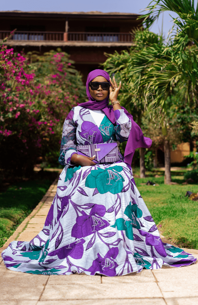 Yacine Floral Maxi Dress - Gaarmi