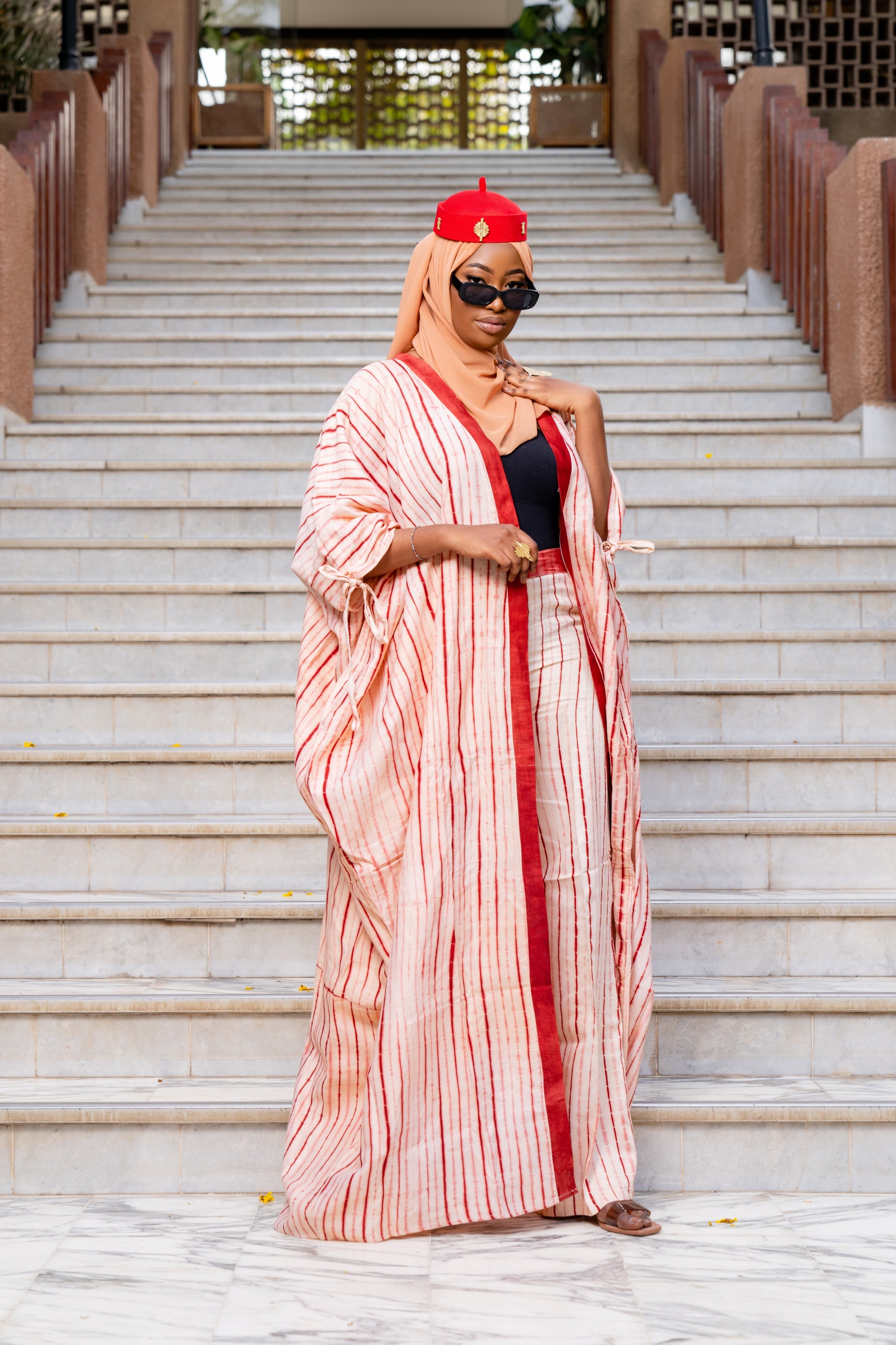 Fama Tie-Dye Vacation Kimono Set - Gaarmi