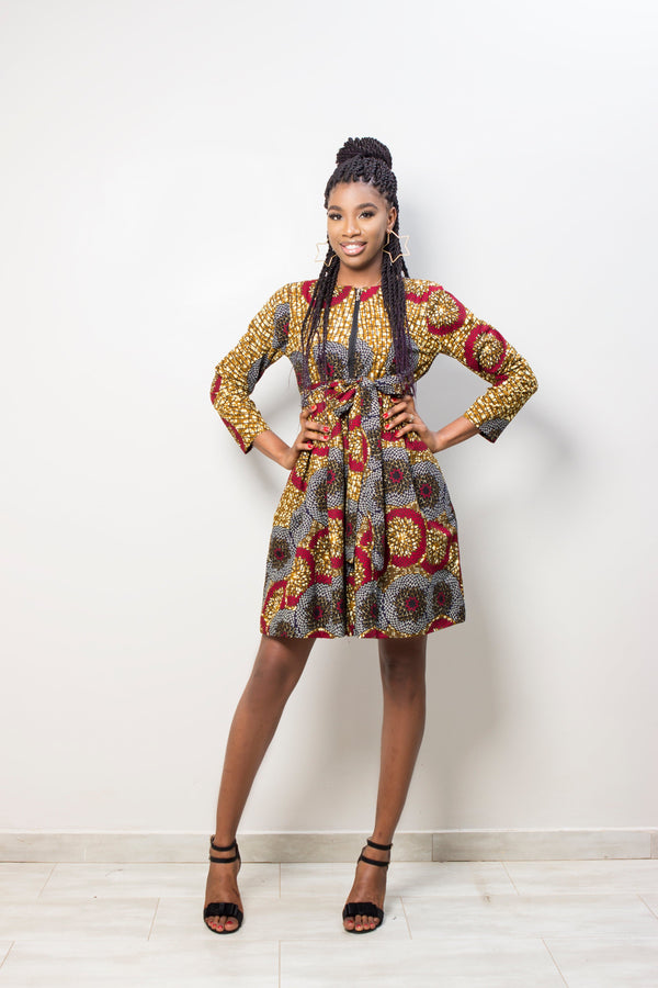 Nafi Coat Dress - Gaarmi