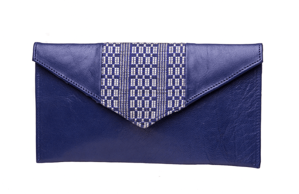 Blue Mini Clutch - Gaarmi