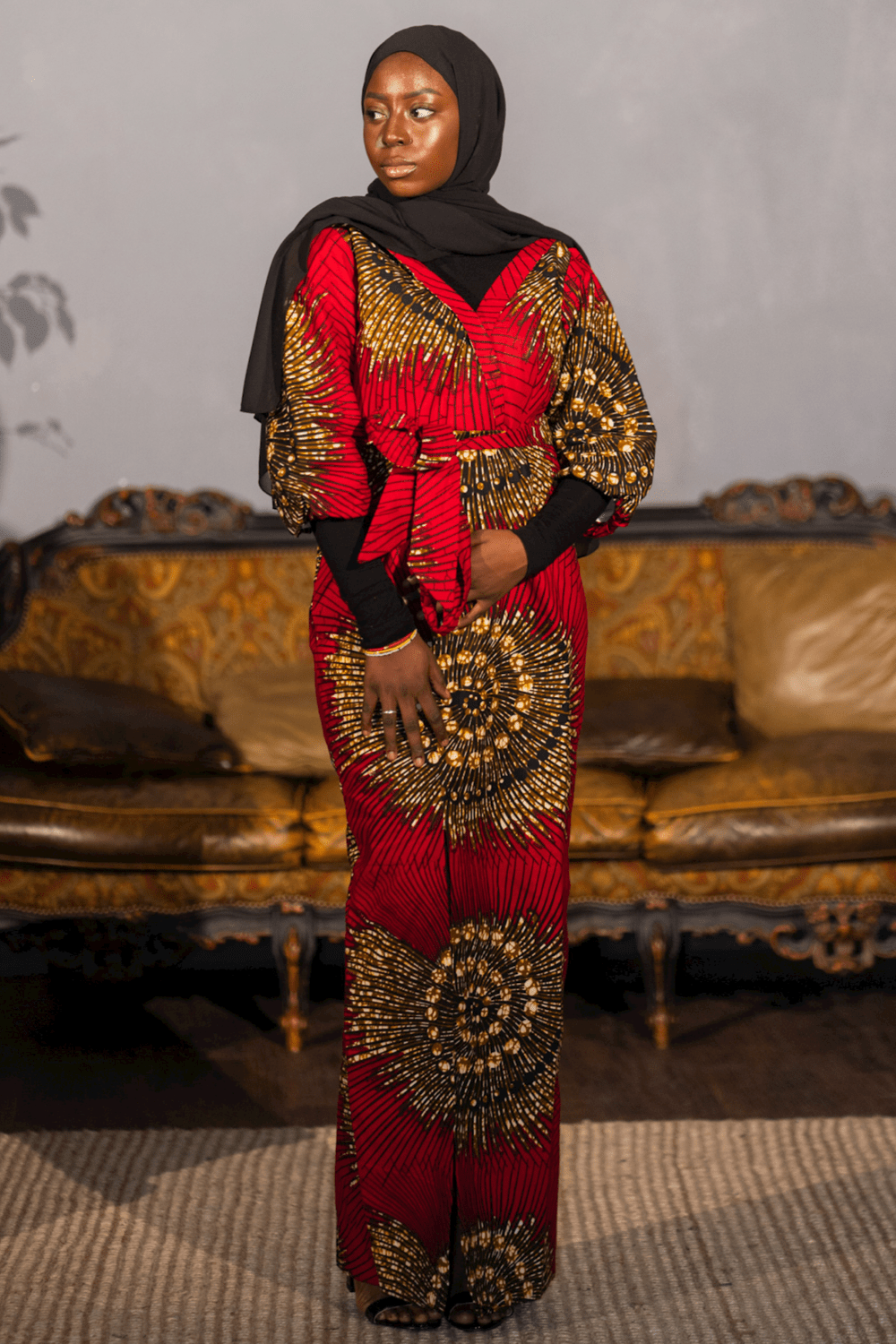 Fatima Sweetheart Dress - Gaarmi
