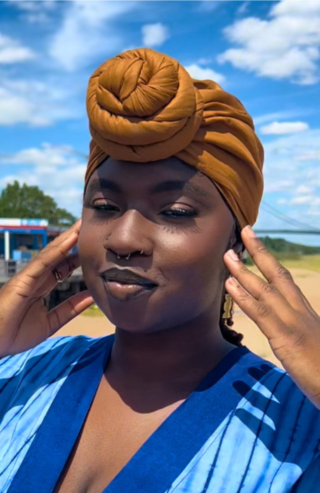 Dieyna Satin Lined Instant Headwrap - Gaarmi