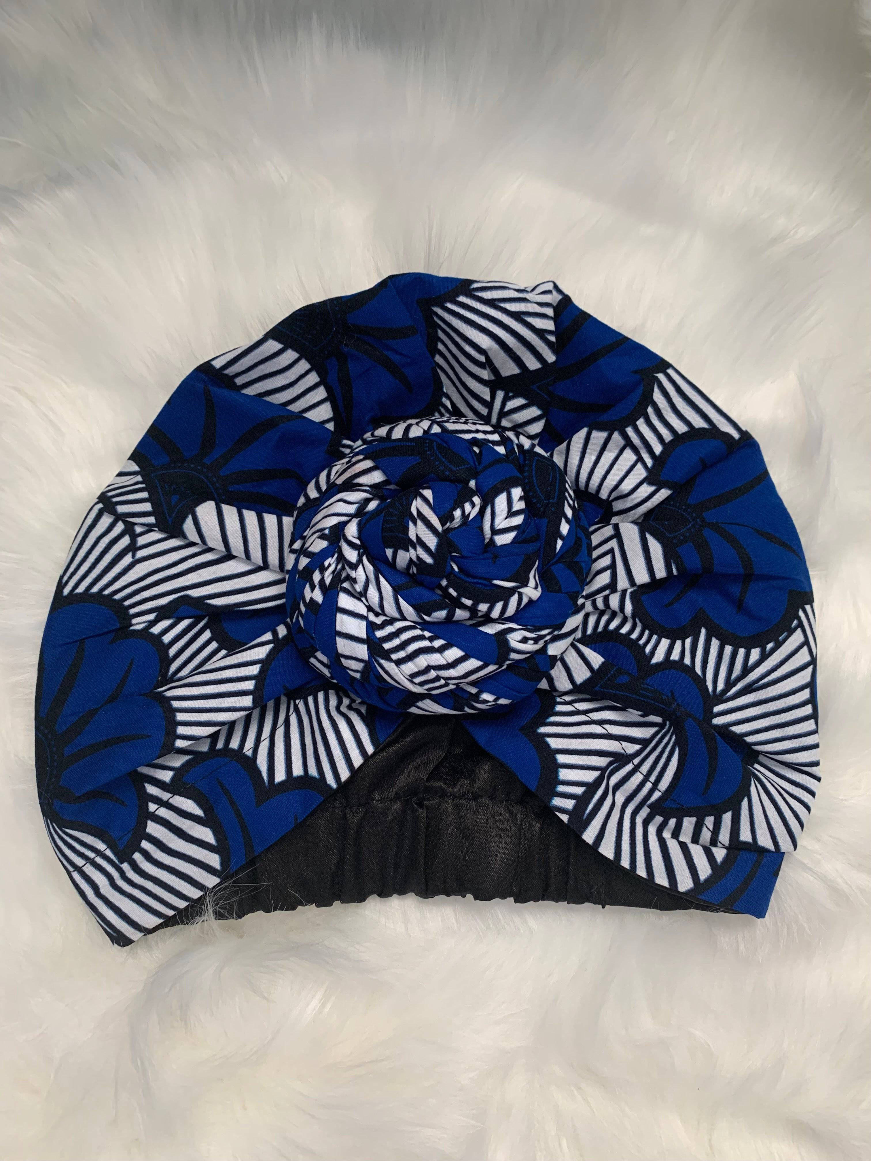 Mounas Satin Lined Instant Headwrap - Gaarmi