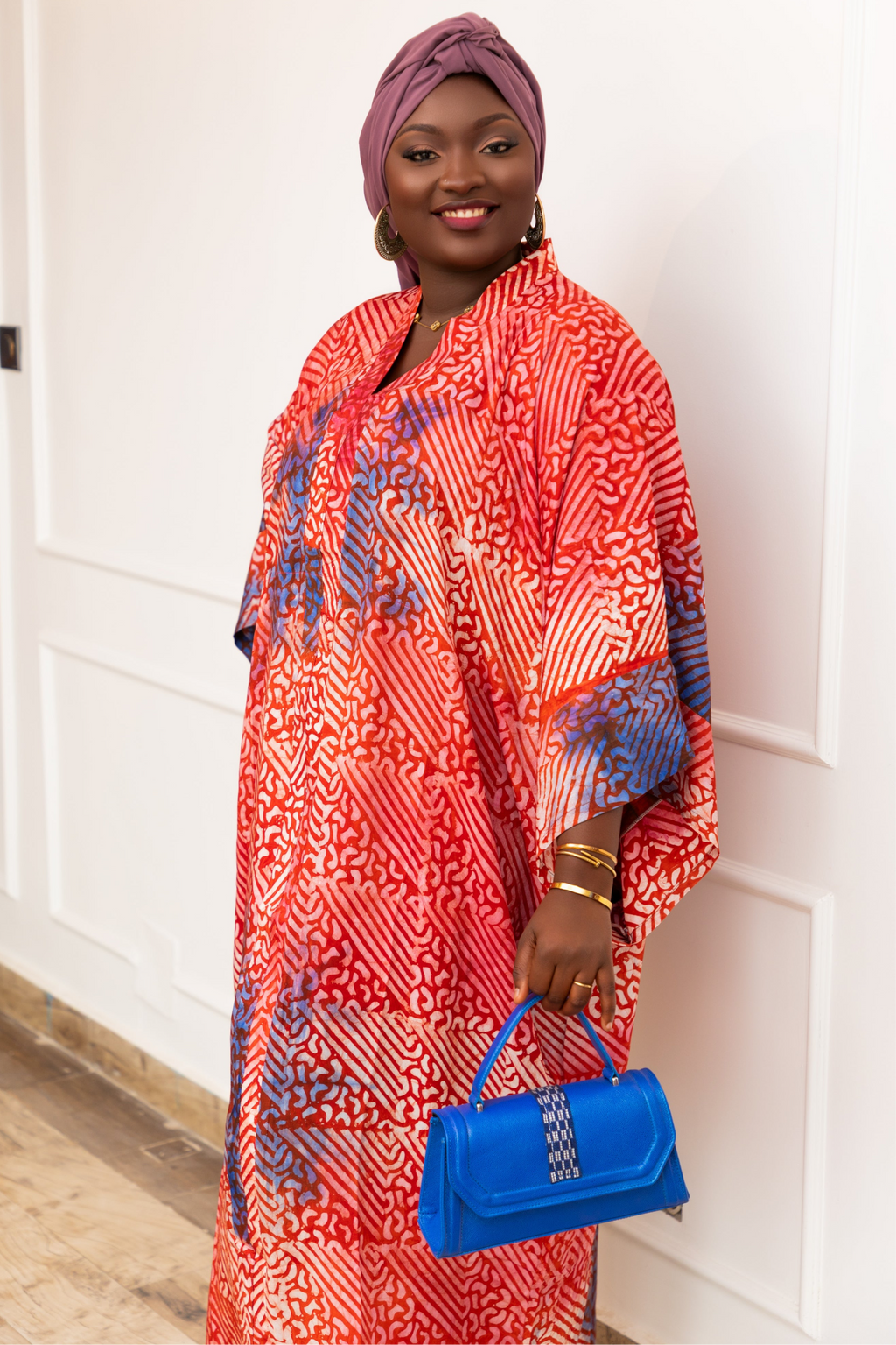 BOUSSO SUNSET BOUBOU DRESS