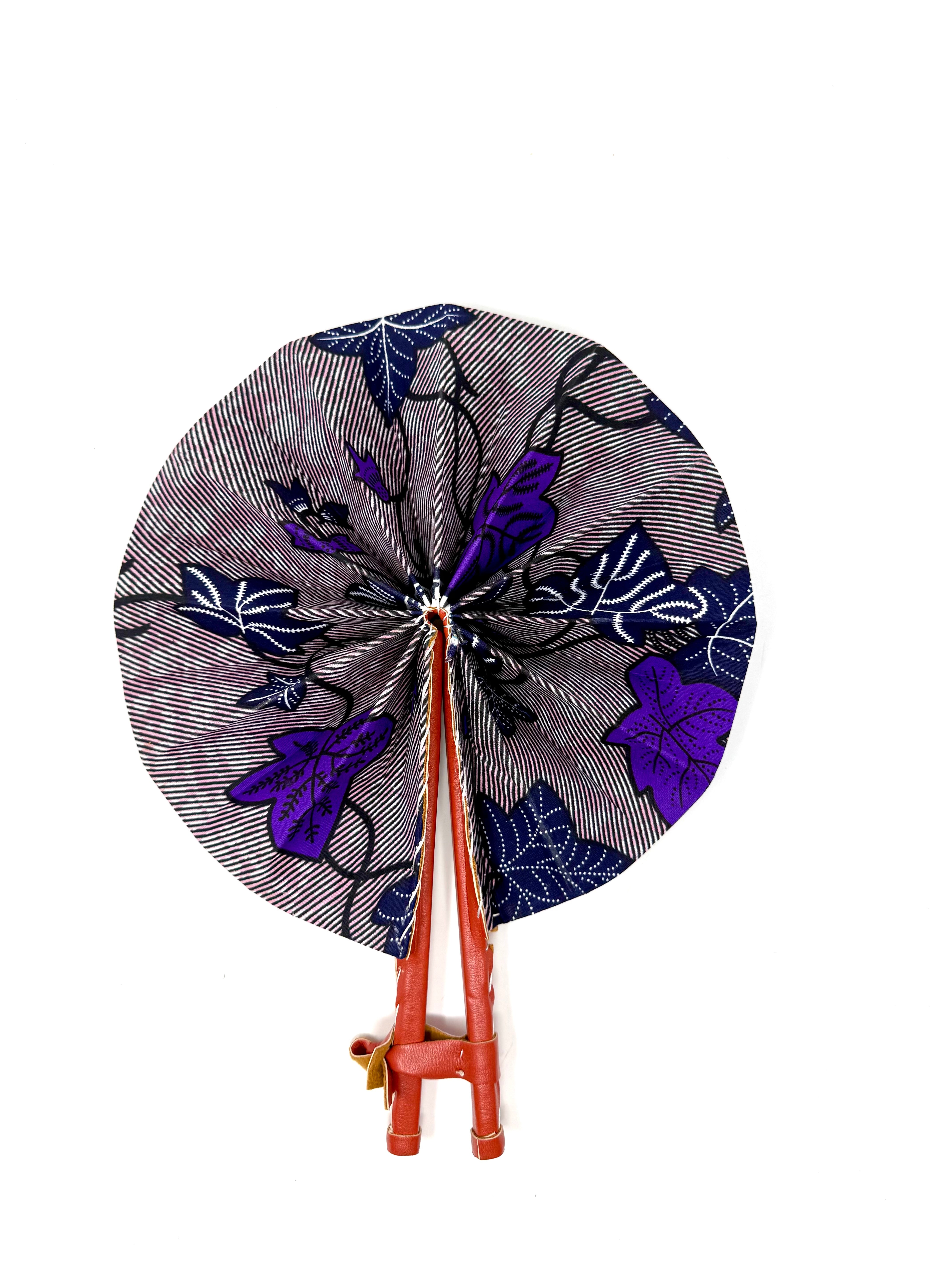 African Print Fan - Gaarmi