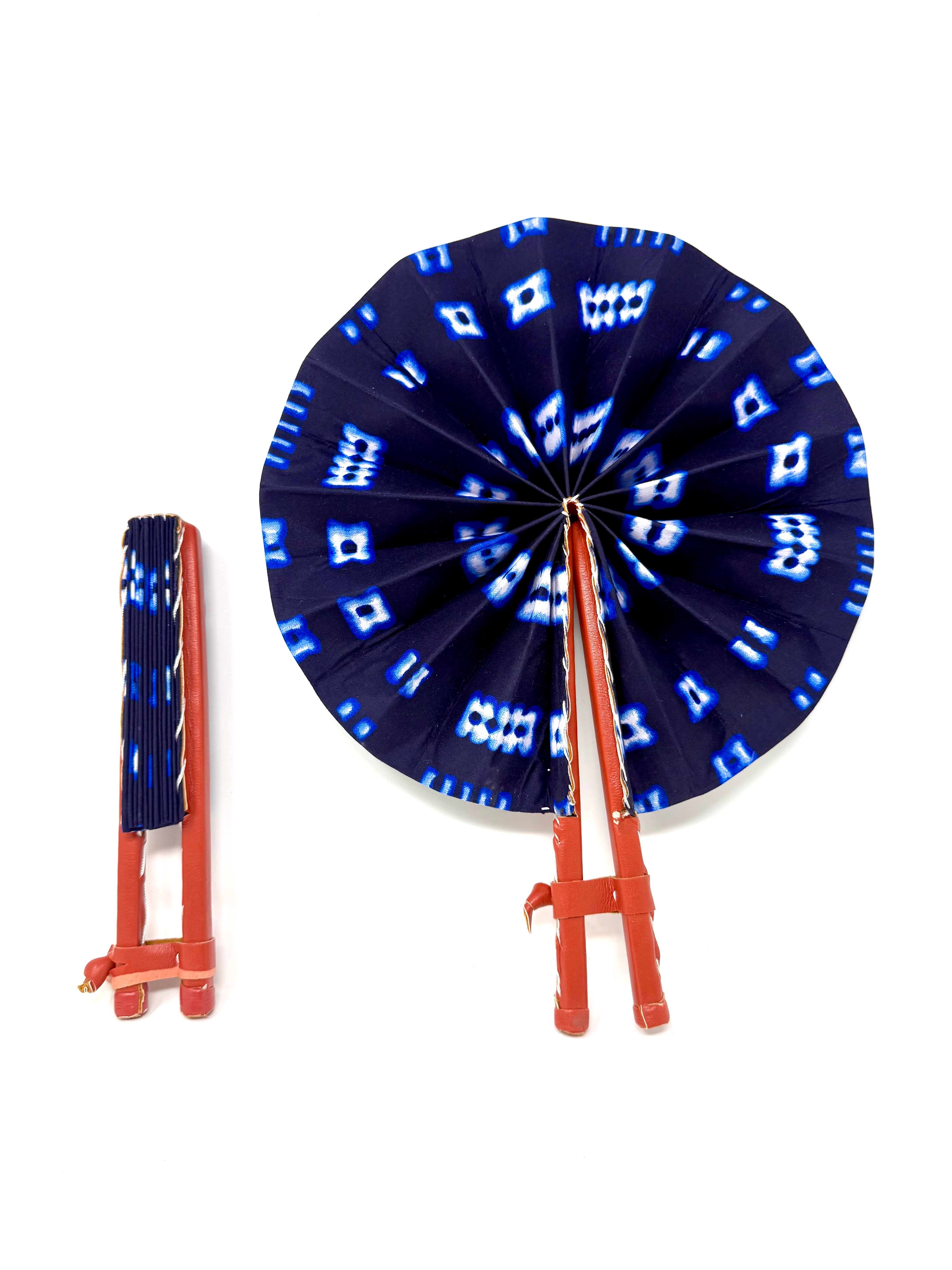 African Print Fan - Gaarmi