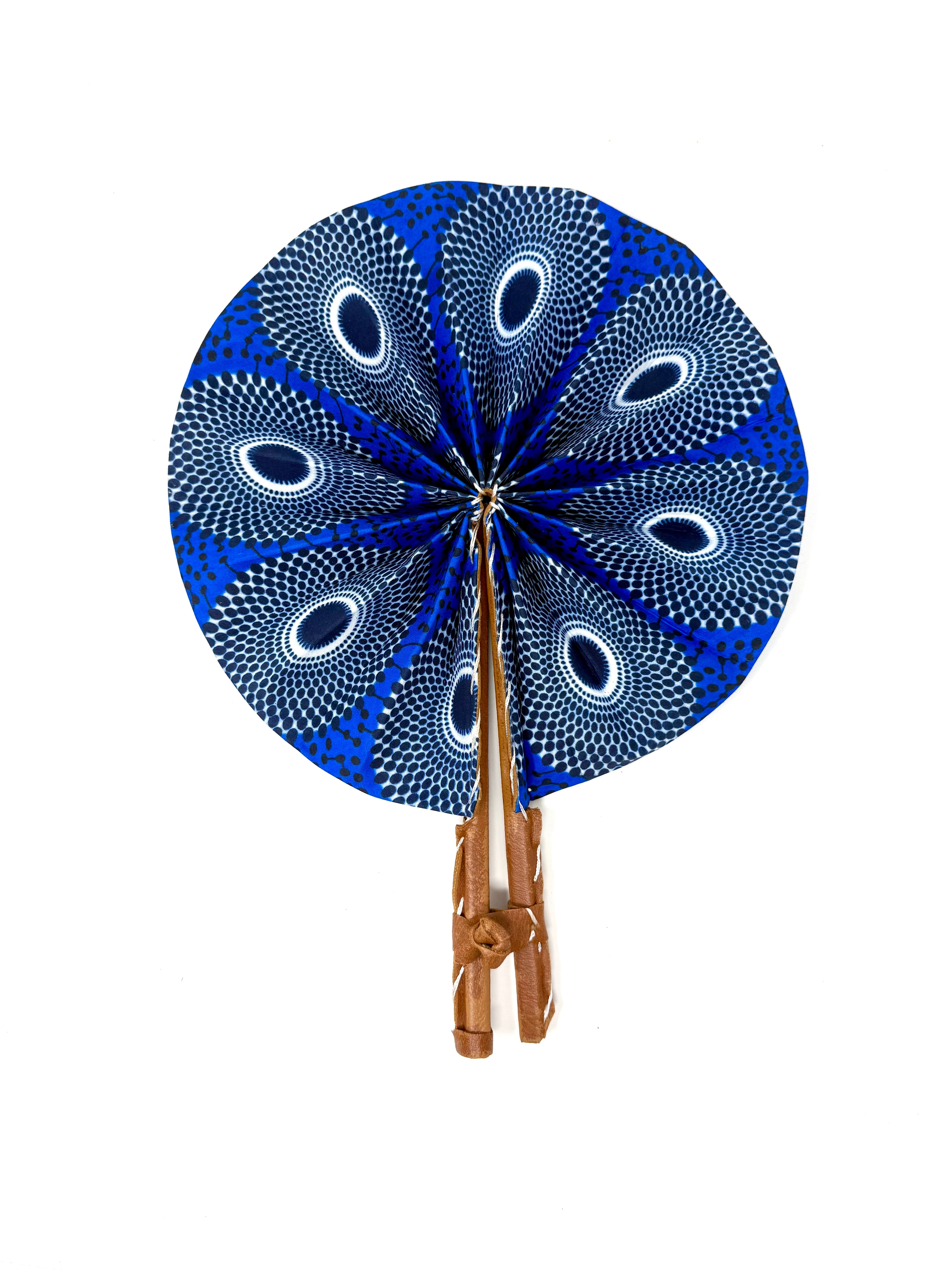 African Print Fan - Gaarmi