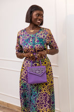 ADJI AMETHYST CIRCLE PRINT JUMPSUIT