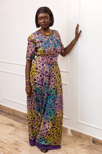 ADJI AMETHYST CIRCLE PRINT JUMPSUIT