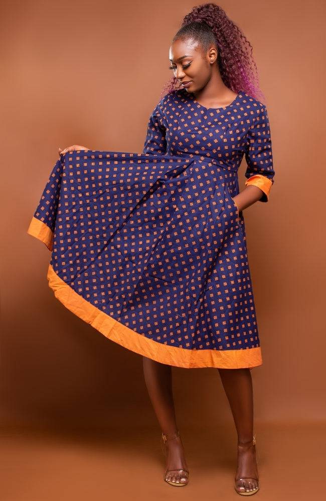 Ndeye Midi Dress - Gaarmi