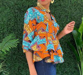 Arame Peplum Top - Gaarmi