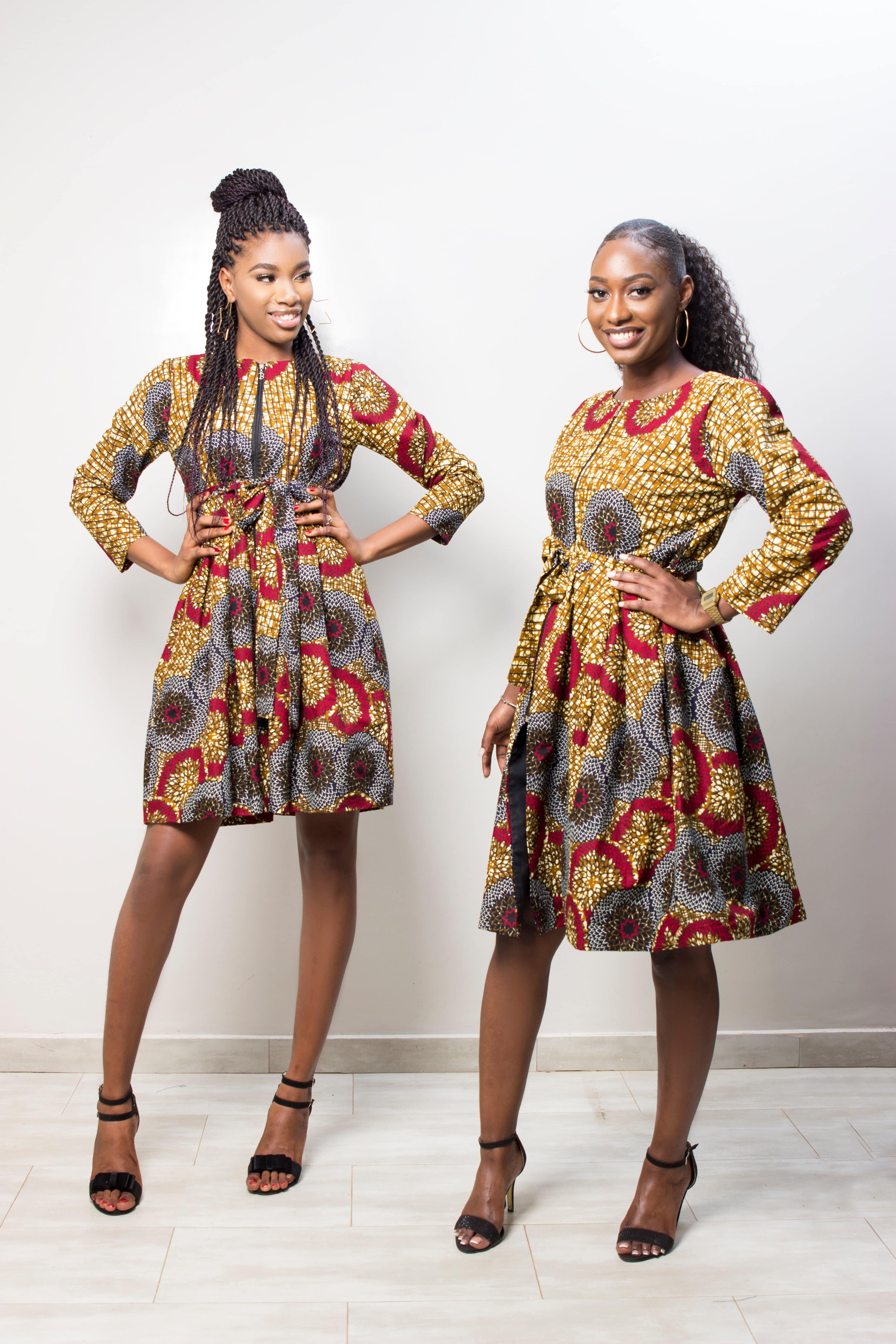 Nafi Coat Dress - Gaarmi