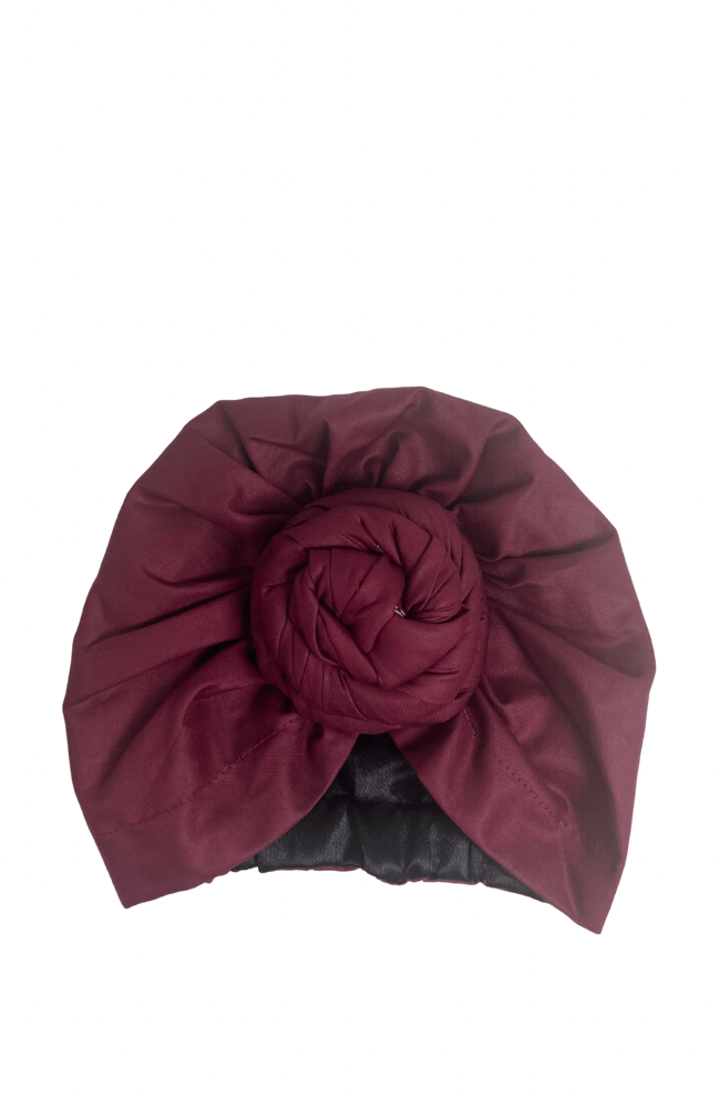 Dieyna Satin Lined Instant Headwrap - Gaarmi