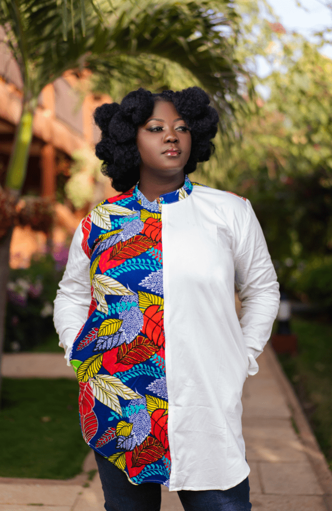 Adama Patchwork Shirt - Gaarmi