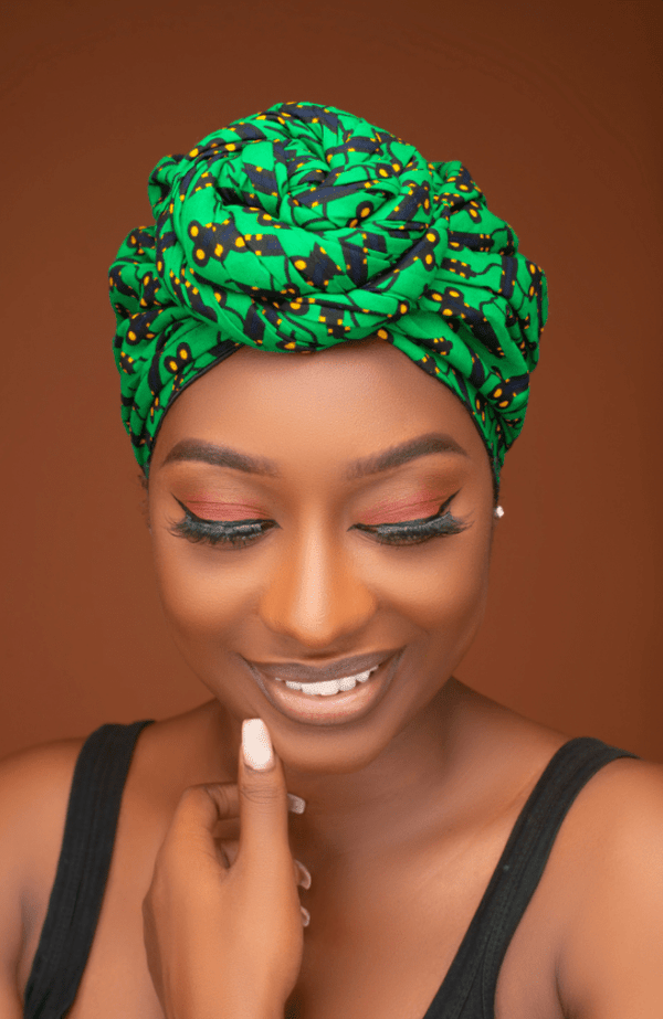 Aby Satin Lined Instant Headwrap - Gaarmi