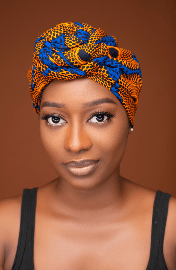 Rama Satin Lined Instant Headwrap - Gaarmi