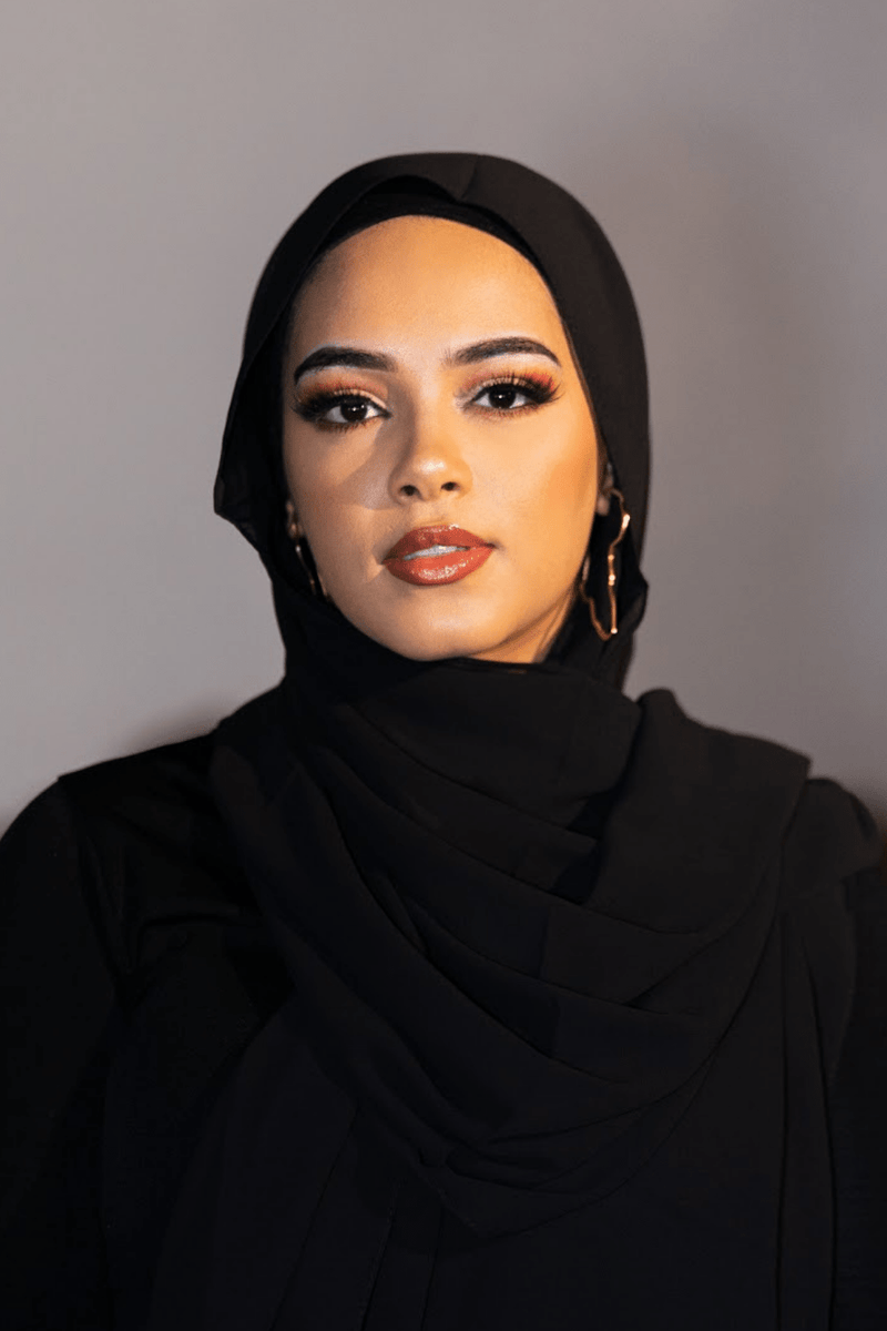 Black Hijab Scarf - Gaarmi