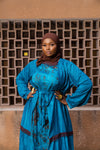 Sira African Tie-Dye Kimono - Gaarmi