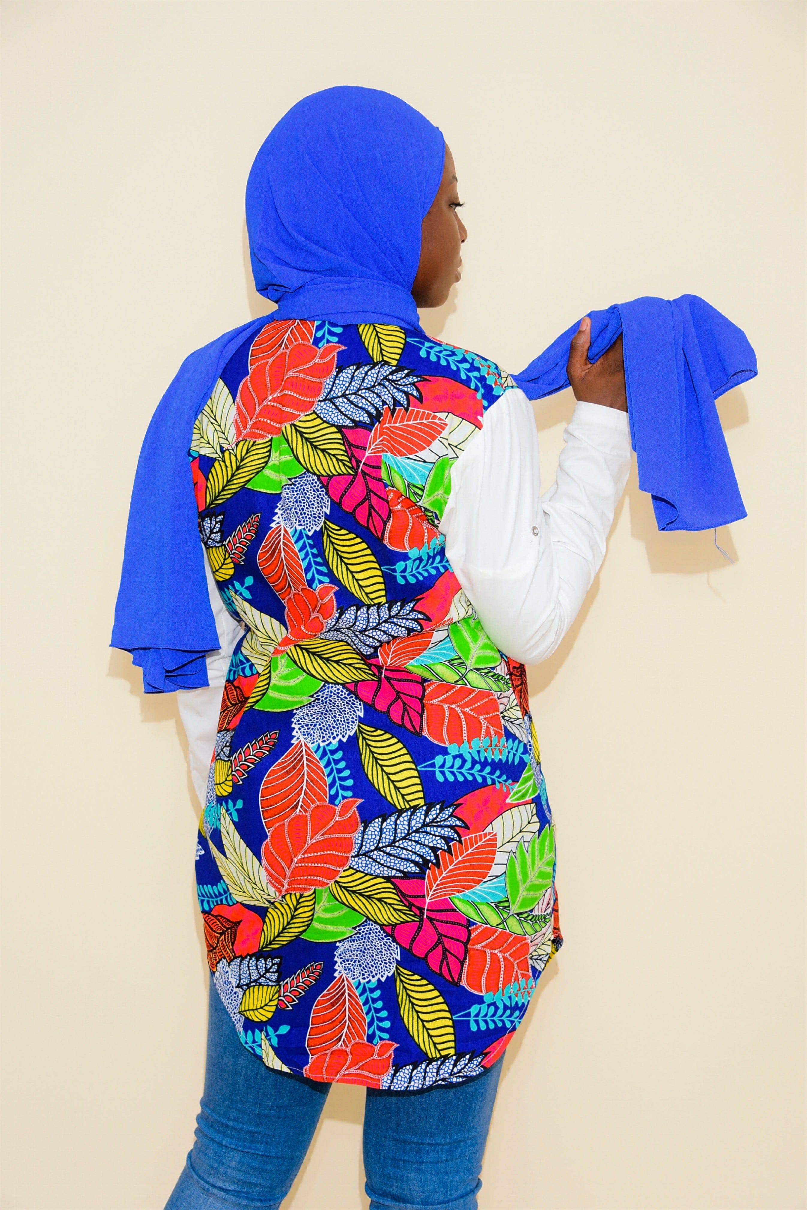 Adama Patchwork Shirt - Gaarmi