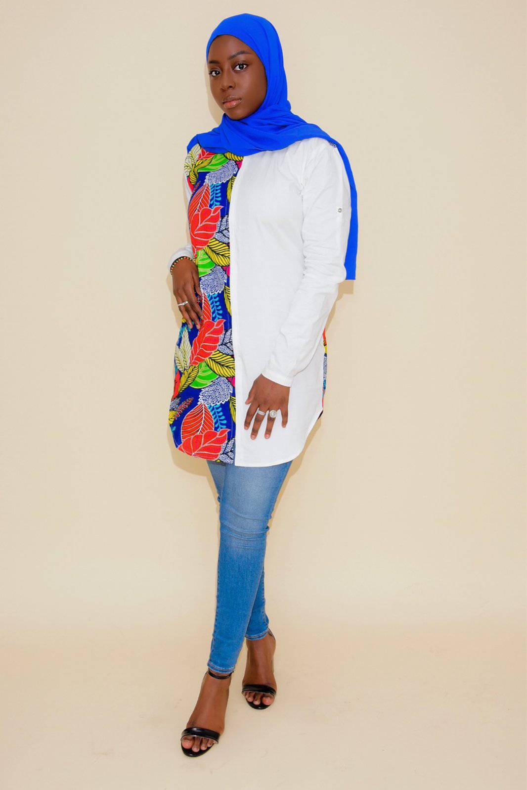Adama Patchwork Shirt - Gaarmi