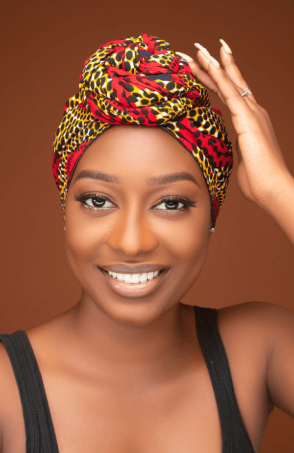 Dieynaba Satin Lined Instant Headwrap - Gaarmi