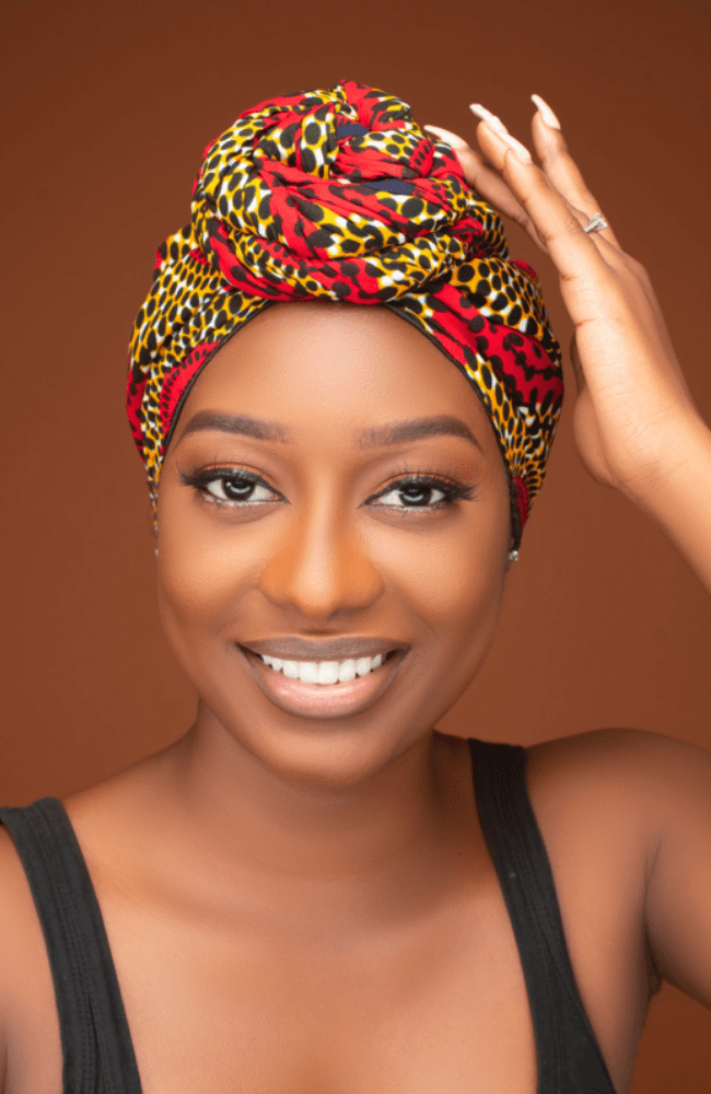 Dieynaba Satin Lined Instant Headwrap - Gaarmi
