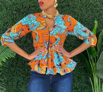Arame Peplum Top - Gaarmi