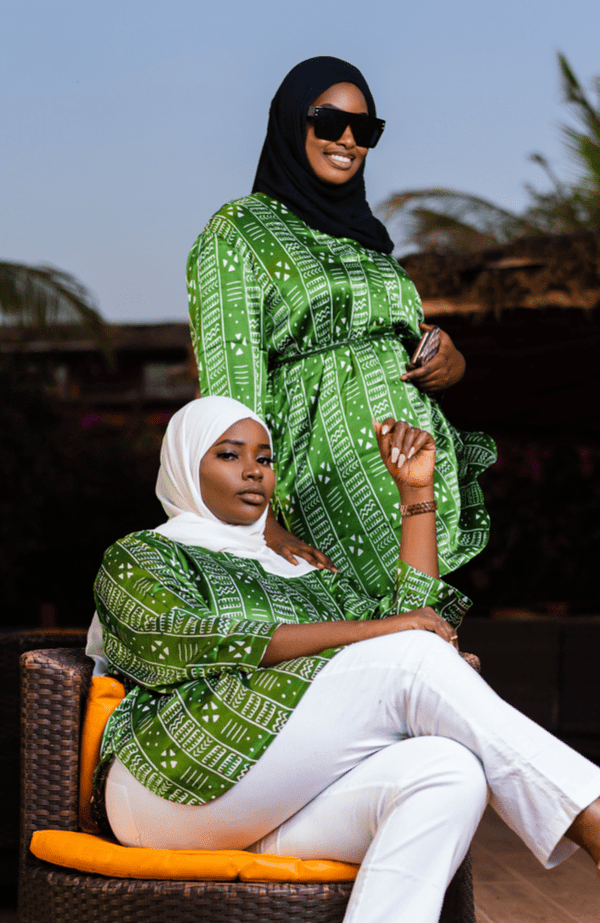 Bijou Emerald Silk Tunic - Gaarmi