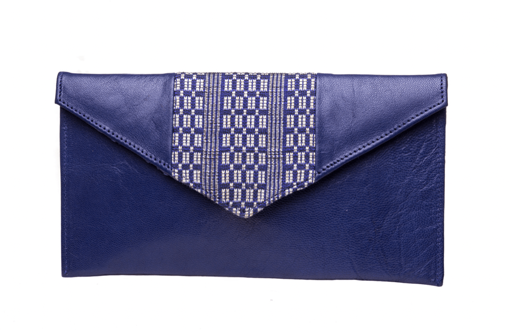Blue Mini Clutch - Gaarmi