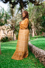 Astou African Print Chiffon Skirt Set - Gaarmi