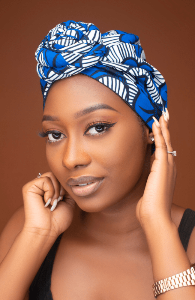 Mounas Satin Lined Instant Headwrap - Gaarmi