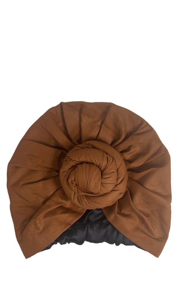 Dieyna Satin Lined Instant Headwrap - Gaarmi