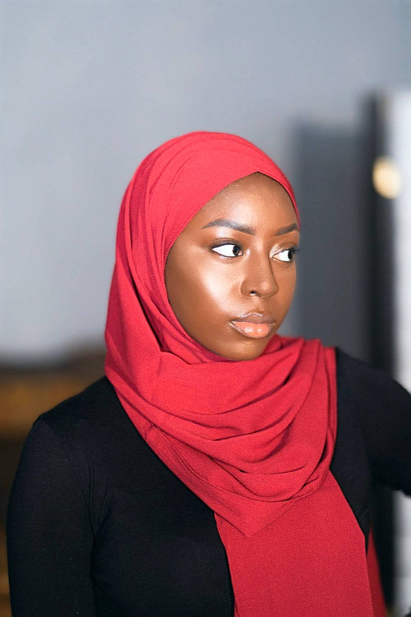 Berry Hijab Scarf - Gaarmi